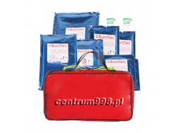 Zestaw opatrunków hydrożelowych BurnTec dla PSP w torbie