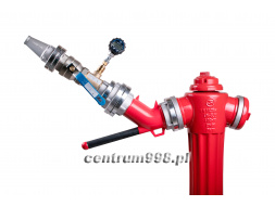 Sprzęt do badania hydrantów zewnętrznych Hydro-Flow HF-01+kolano kierunkowe obrotowe